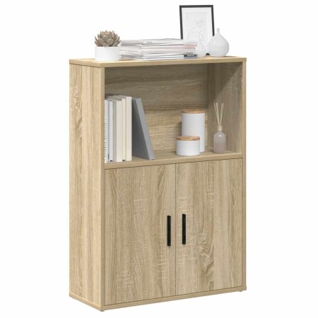 Estantería de madera de ingeniería roble sonoma 60x24x85 cm von , Bücherregale und Regale - Ref: Foro24-860411, Preis: 59,79 ...