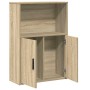 Estantería de madera de ingeniería roble sonoma 60x24x85 cm von , Bücherregale und Regale - Ref: Foro24-860411, Preis: 59,79 ...