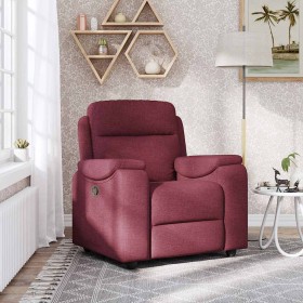 Sillón reclinable de tela rojo tinto von , Sessel - Ref: Foro24-4015683, Preis: 188,89 €, Rabatt: %