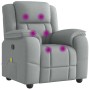 Sillón reclinable de masaje de tela gris claro von , Sessel - Ref: Foro24-4015710, Preis: 248,81 €, Rabatt: %