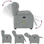 Sillón reclinable de masaje de tela gris claro von , Sessel - Ref: Foro24-4015710, Preis: 248,81 €, Rabatt: %