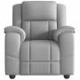 Sillón de masaje reclinable de tela gris nube by , Armchairs - Ref: Foro24-4015719, Price: 248,36 €, Discount: %