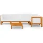 Juego muebles de jardín y cojines 6 pzas madera maciza acacia de vidaXL, Conjuntos de jardín - Ref: Foro24-3058142, Precio: 6...