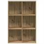 Estantería/Aparador contrachapada roble artesanal 66x30x98 cm von , Bücherregale und Regale - Ref: Foro24-855827, Preis: 77,0...