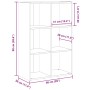 Estantería/Aparador contrachapada roble artesanal 66x30x98 cm von , Bücherregale und Regale - Ref: Foro24-855827, Preis: 77,0...