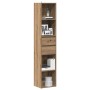 Estantería de madera de ingeniería roble artisan 36x30x171 cm by , Bookcases and shelves - Ref: Foro24-856047, Price: 91,19 €...