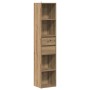 Estantería de madera de ingeniería roble artisan 36x30x171 cm by , Bookcases and shelves - Ref: Foro24-856047, Price: 91,19 €...