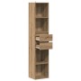 Estantería de madera de ingeniería roble artisan 36x30x171 cm by , Bookcases and shelves - Ref: Foro24-856047, Price: 91,19 €...