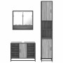 Set de muebles de baño 3 pzas madera contrachapada gris sonoma von , Badezimmermöbel - Ref: Foro24-3301123, Preis: 299,37 €, ...