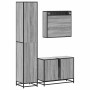 Set de muebles de baño 3 pzas madera contrachapada gris sonoma von , Badezimmermöbel - Ref: Foro24-3301123, Preis: 299,37 €, ...