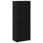 Estantería de madera de ingeniería roble negro 40x24x102 cm von , Bücherregale und Regale - Ref: Foro24-860374, Preis: 70,86 ...