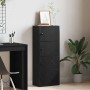 Estantería de madera de ingeniería roble negro 40x24x102 cm von , Bücherregale und Regale - Ref: Foro24-860374, Preis: 70,86 ...
