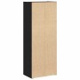 Estantería de madera de ingeniería roble negro 40x24x102 cm von , Bücherregale und Regale - Ref: Foro24-860374, Preis: 70,86 ...