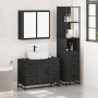 Juego de muebles de baño 3 pzas madera contrachapada negro von , Badezimmermöbel - Ref: Foro24-3301140, Preis: 305,54 €, Raba...
