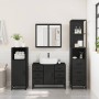 Juego de muebles de baño 3 pzas madera contrachapada negro von , Badezimmermöbel - Ref: Foro24-3301140, Preis: 305,54 €, Raba...
