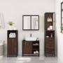 Set de muebles baño 3 pzas madera contrachapada roble marrón by , Bathroom furniture - Ref: Foro24-3301149, Price: 248,00 €, ...