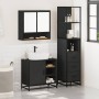 Juego de muebles de baño 3 pzas madera contrachapada negro von , Badezimmermöbel - Ref: Foro24-3301175, Preis: 266,77 €, Raba...