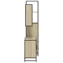 Set de muebles de baño 3 pzas madera contrachapada roble Sonoma von , Badezimmermöbel - Ref: Foro24-3301161, Preis: 266,43 €,...