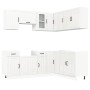 Mueble cocina Kalmar blanco brillo 11 pzas madera contrachapada de , Armarios de cocina - Ref: Foro24-3314943, Precio: 807,70...
