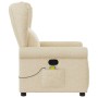 Sillón de masaje reclinable de tela crema von , Sessel - Ref: Foro24-4015674, Preis: 228,99 €, Rabatt: %