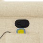 Sillón de masaje reclinable de tela crema von , Sessel - Ref: Foro24-4015674, Preis: 228,99 €, Rabatt: %