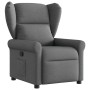 Sillón reclinable de tela gris oscuro by , Armchairs - Ref: Foro24-4015657, Price: 210,07 €, Discount: %