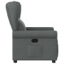 Sillón reclinable de tela gris oscuro by , Armchairs - Ref: Foro24-4015657, Price: 210,07 €, Discount: %