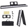 Teclado eléctrico piano 88 teclas con atril plegable von , Klaviere - Ref: Foro24-4103508, Preis: 154,48 €, Rabatt: %