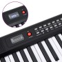 Teclado eléctrico piano 88 teclas con atril plegable von , Klaviere - Ref: Foro24-4103508, Preis: 154,48 €, Rabatt: %
