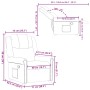 Sillón reclinable cuero sintético negro brillante by , Armchairs - Ref: Foro24-4015676, Price: 212,54 €, Discount: %