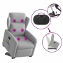 Sillón de masaje reclinable de pie de tela gris nube by , Armchairs - Ref: Foro24-3303153, Price: 271,58 €, Discount: %