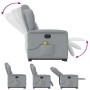 Sillón de masaje eléctrico reclinable elevable tela gris claro von , Sessel - Ref: Foro24-3303164, Preis: 305,79 €, Rabatt: %