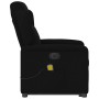 Sillón de masaje eléctrico reclinable elevable tela negro by , Armchairs - Ref: Foro24-3303166, Price: 317,71 €, Discount: %