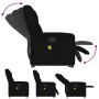 Sillón de masaje eléctrico reclinable elevable tela negro by , Armchairs - Ref: Foro24-3303166, Price: 317,71 €, Discount: %