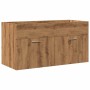Juego de muebles baño 3 piezas madera ingeniería roble artisan by , Bathroom furniture - Ref: Foro24-3328588, Price: 274,74 €...