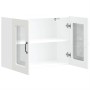 Armario pared cocina puerta de cristal Kalmar blanca von , Küchenschränke - Ref: Foro24-853607, Preis: 87,12 €, Rabatt: %