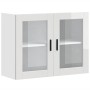 Armario pared para cocina puerta cristal Porto blanco brillante von , Küchenschränke - Ref: Foro24-854089, Preis: 97,62 €, Ra...