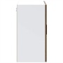 Armario de pared para cocina puerta cristal Porto roble marrón von , Küchenschränke - Ref: Foro24-854094, Preis: 82,78 €, Rab...