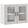 Armario pared cocina puerta de cristal Kalmar sonoma gris von , Küchenschränke - Ref: Foro24-853613, Preis: 99,60 €, Rabatt: %