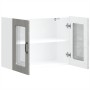 Armario pared cocina puerta de cristal Kalmar sonoma gris von , Küchenschränke - Ref: Foro24-853613, Preis: 99,60 €, Rabatt: %