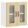 Armario pared cocina puerta de cristal Kalmar roble sonoma von , Küchenschränke - Ref: Foro24-853670, Preis: 65,19 €, Rabatt: %
