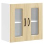 Armario pared cocina puerta de cristal Kalmar roble sonoma von , Küchenschränke - Ref: Foro24-853670, Preis: 65,19 €, Rabatt: %