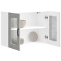 Armario pared cocina puerta de cristal Kalmar gris hormigón de , Armarios de cocina - Ref: Foro24-853611, Precio: 98,42 €, De...