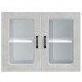 Armario pared cocina puerta de cristal Kalmar gris hormigón de , Armarios de cocina - Ref: Foro24-853611, Precio: 98,42 €, De...