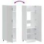 Mueble de cocina Lucca de madera contrachapada blanca von , Küchenschränke - Ref: Foro24-853867, Preis: 202,18 €, Rabatt: %