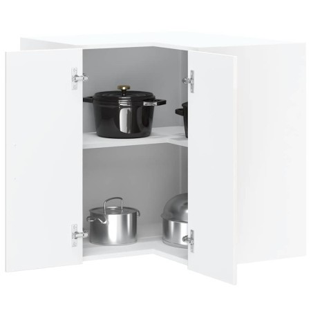 Armario de cocina de esquina pared Lucca blanca de alto brillo von , Küchenschränke - Ref: Foro24-853859, Preis: 96,28 €, Rab...