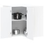 Armario de cocina de esquina pared Lucca blanca de alto brillo von , Küchenschränke - Ref: Foro24-853859, Preis: 96,28 €, Rab...