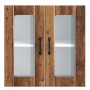 Armario pared cocina puerta de cristal Lucca madera vieja von , Küchenschränke - Ref: Foro24-853915, Preis: 68,87 €, Rabatt: %