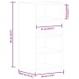 Armario colgante madera ingeniería roble ahumado 30x29,5x60 cm von , Küchenschränke - Ref: Foro24-854170, Preis: 42,31 €, Rab...