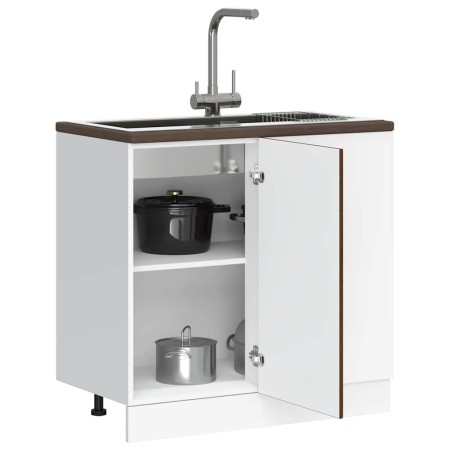 Mueble bajo de cocina Kalmar madera ingeniería de roble marrón von , Küchenschränke - Ref: Foro24-854325, Preis: 92,67 €, Rab...